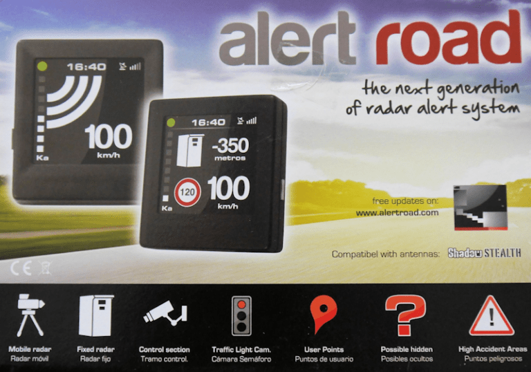 Datenbank für Alert Road Radarwarner